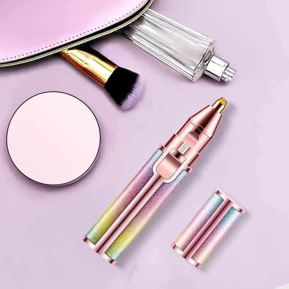Épilateur 2-en-1, tête de tondeuse à sourcils