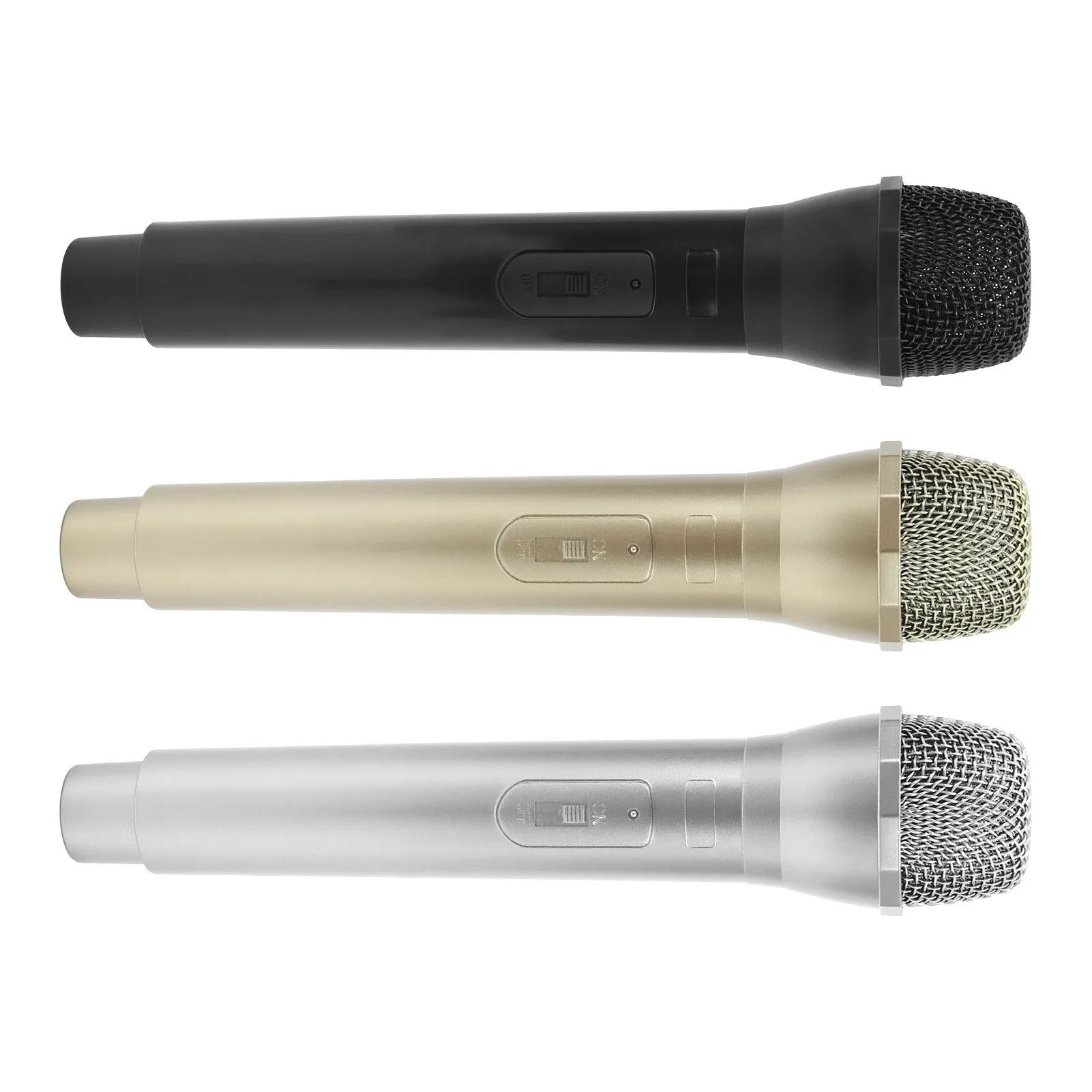 Microphone réaliste en plastique pour spectacles de danse et karaoké 2