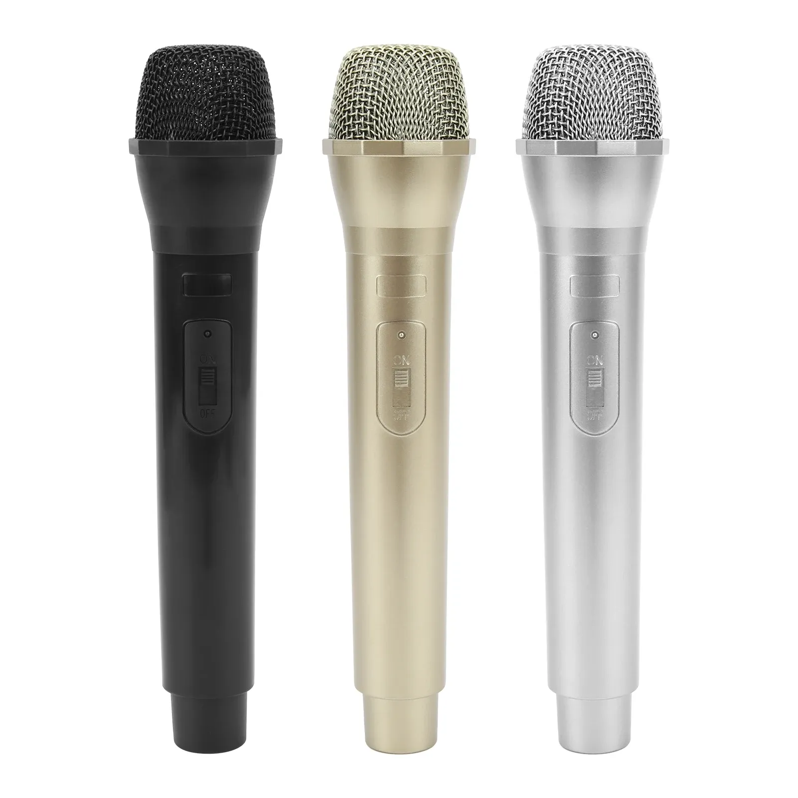 Microphone réaliste en plastique pour spectacles de danse et karaoké - Image 1