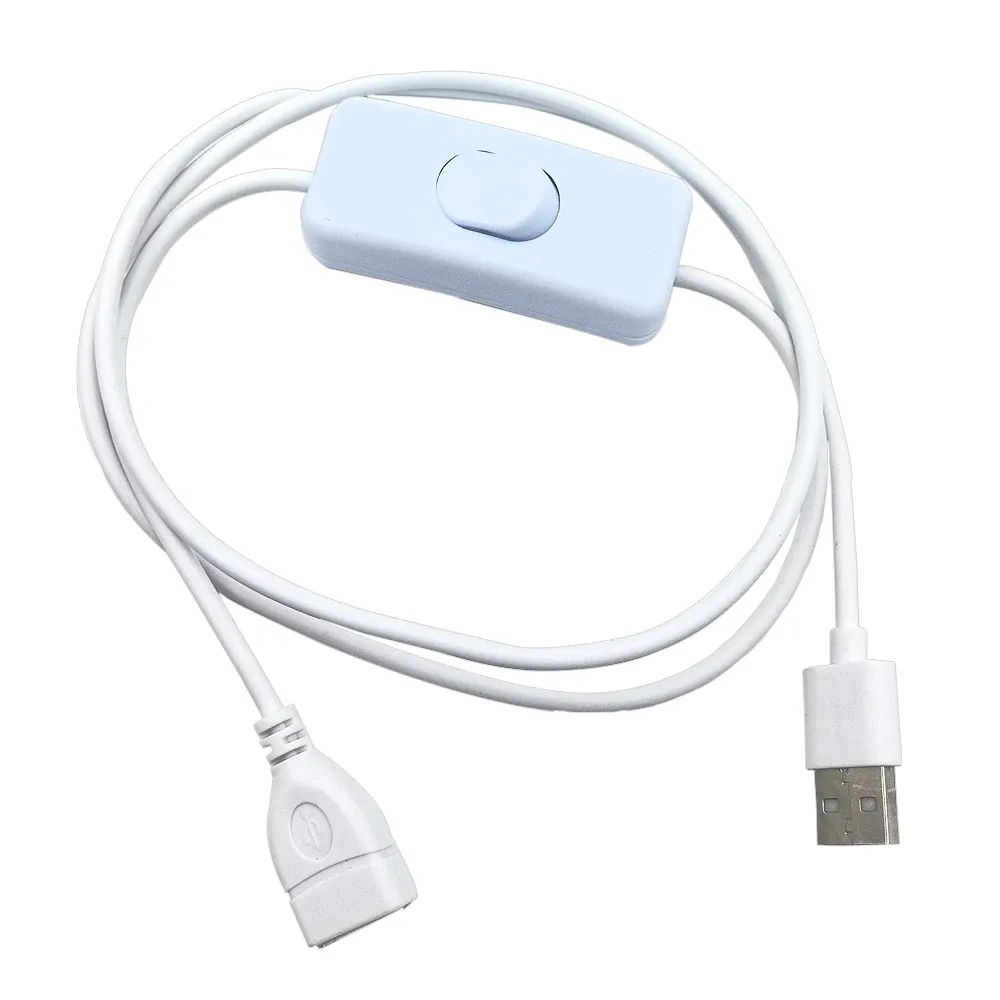 Câble USB avec interrupteur marche/arrêt et rallonge pour guirlande LED USB 9