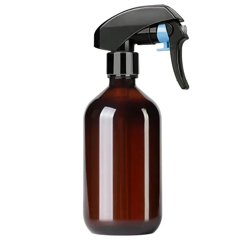 Bouteille pulvérisatrice rechargeable en plastique 300 ml, à tête réglable et anti-fuite 6