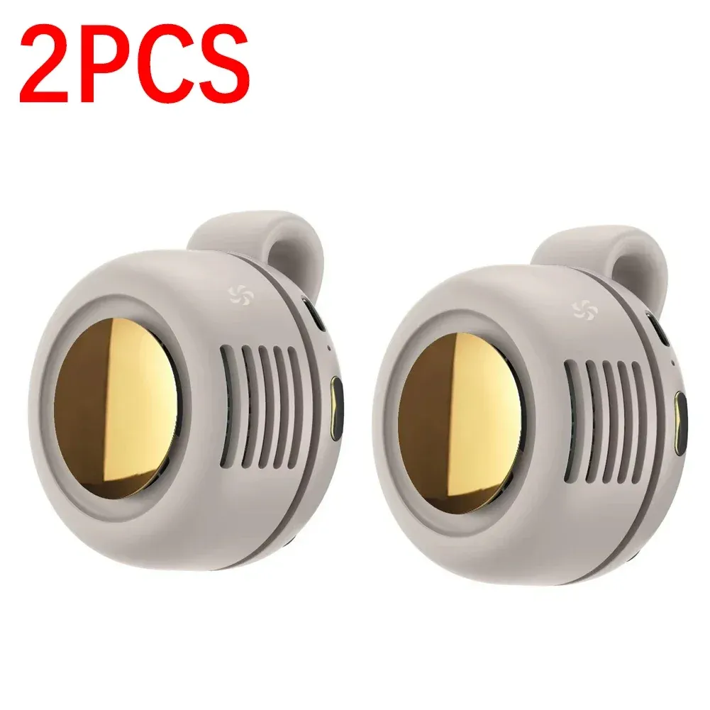 Ventilateur portable silencieux sans pales à clipser, 3 vitesses, pour l'extérieur 12