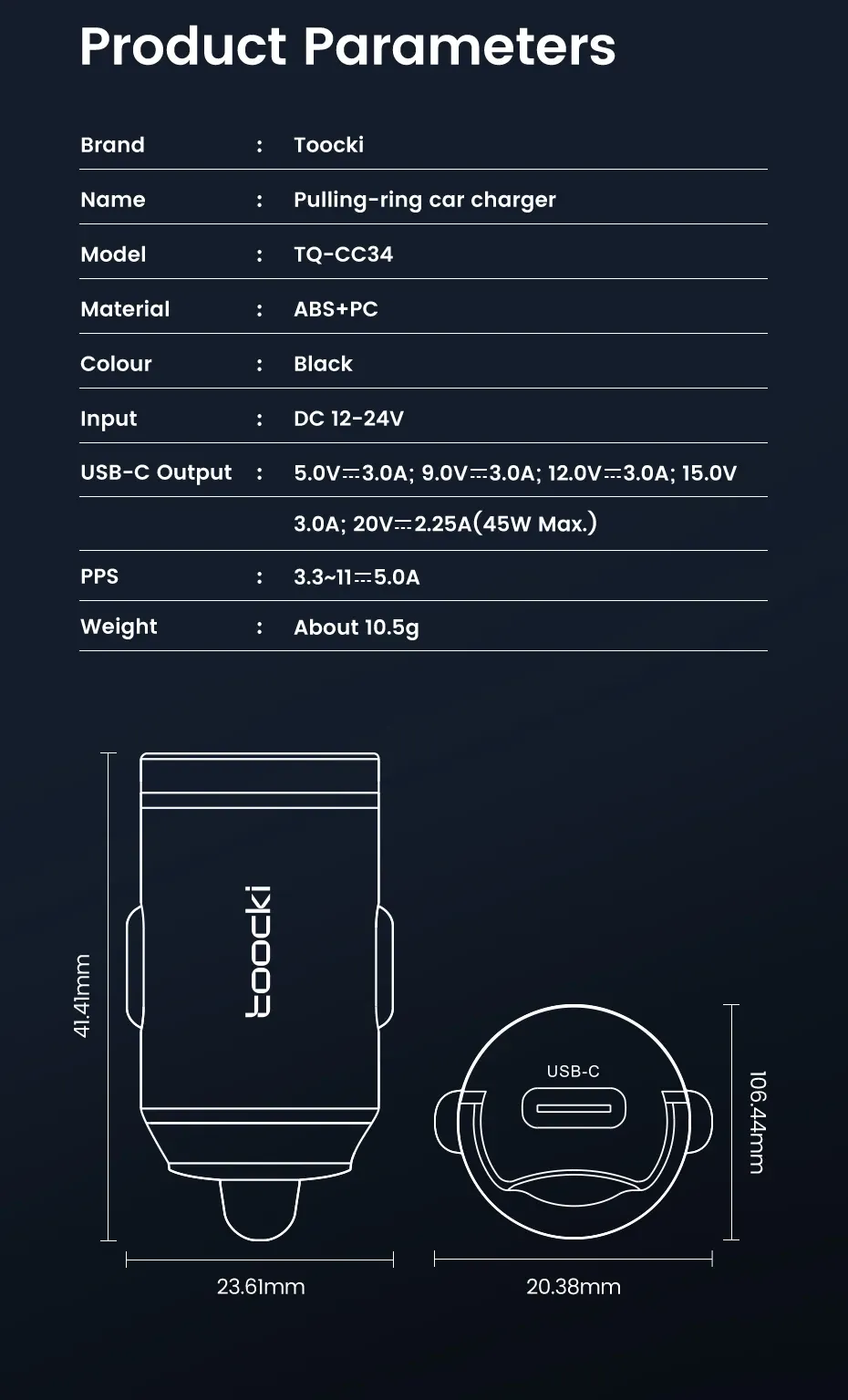 Chargeur de voiture rapide