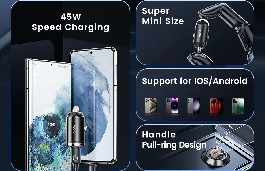 Vue détaillée du chargeur