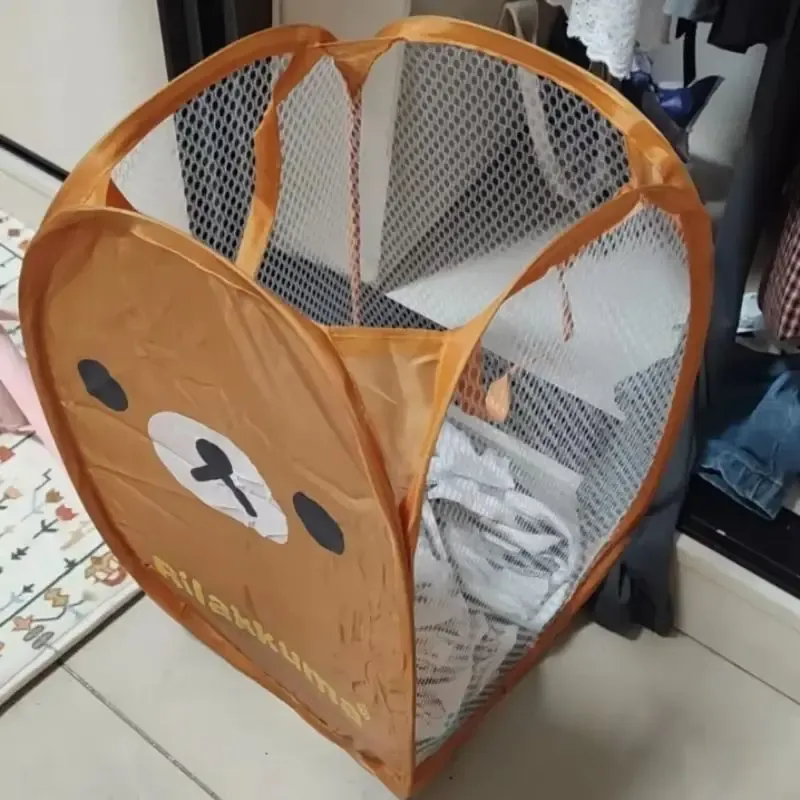 Panier à linge Rilakkuma, ambiance cosy