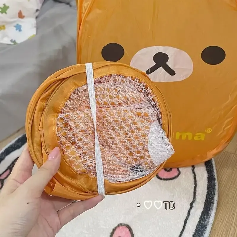 Panier à linge Rilakkuma, détails de design