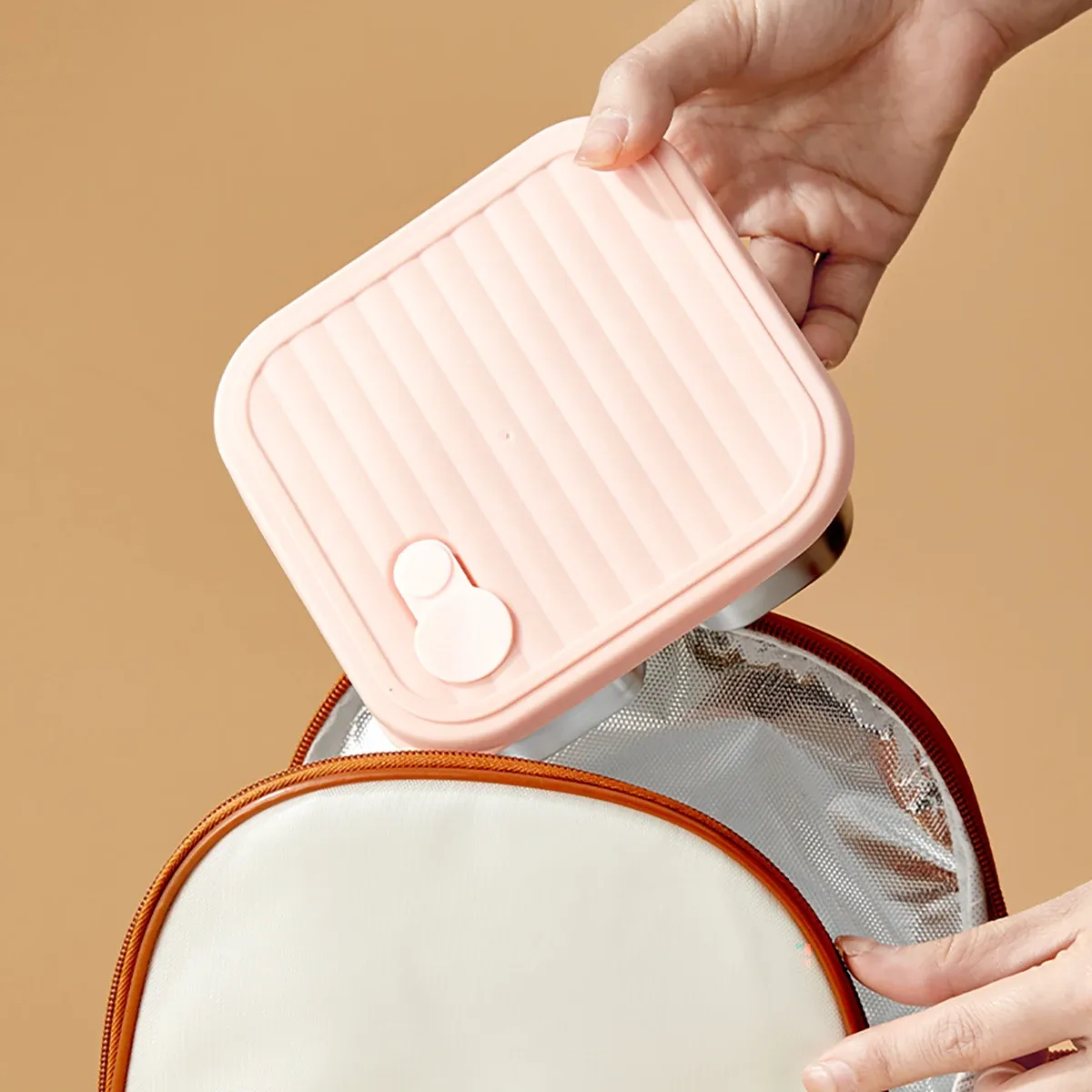 Boîte à déjeuner en acier inoxydable, présentation des repas