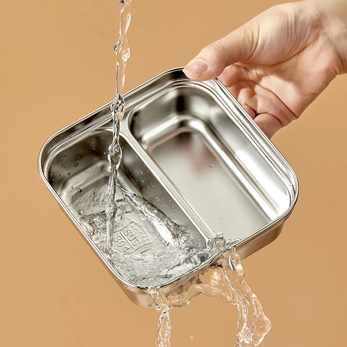 Boîte à déjeuner en acier inoxydable, utilisation au quotidien