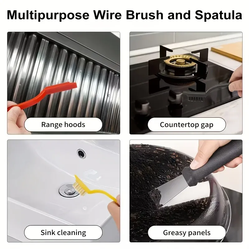 Ensemble complet de brosses de nettoyage