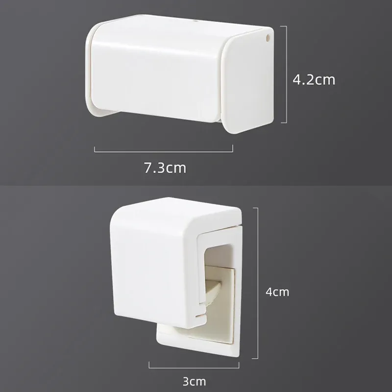Porte-brosse à dents mural sans perçage, pour salle de bain, multi-têtes, amovible et lavable, réf. YSJ004 8