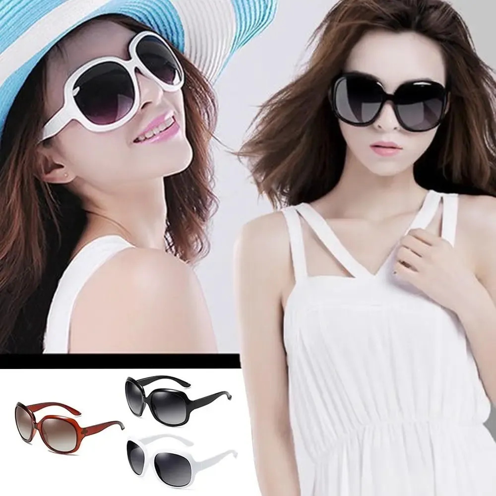 Lunettes de soleil polarisées carrées surdimensionnées, protection UV400, style vintage 2