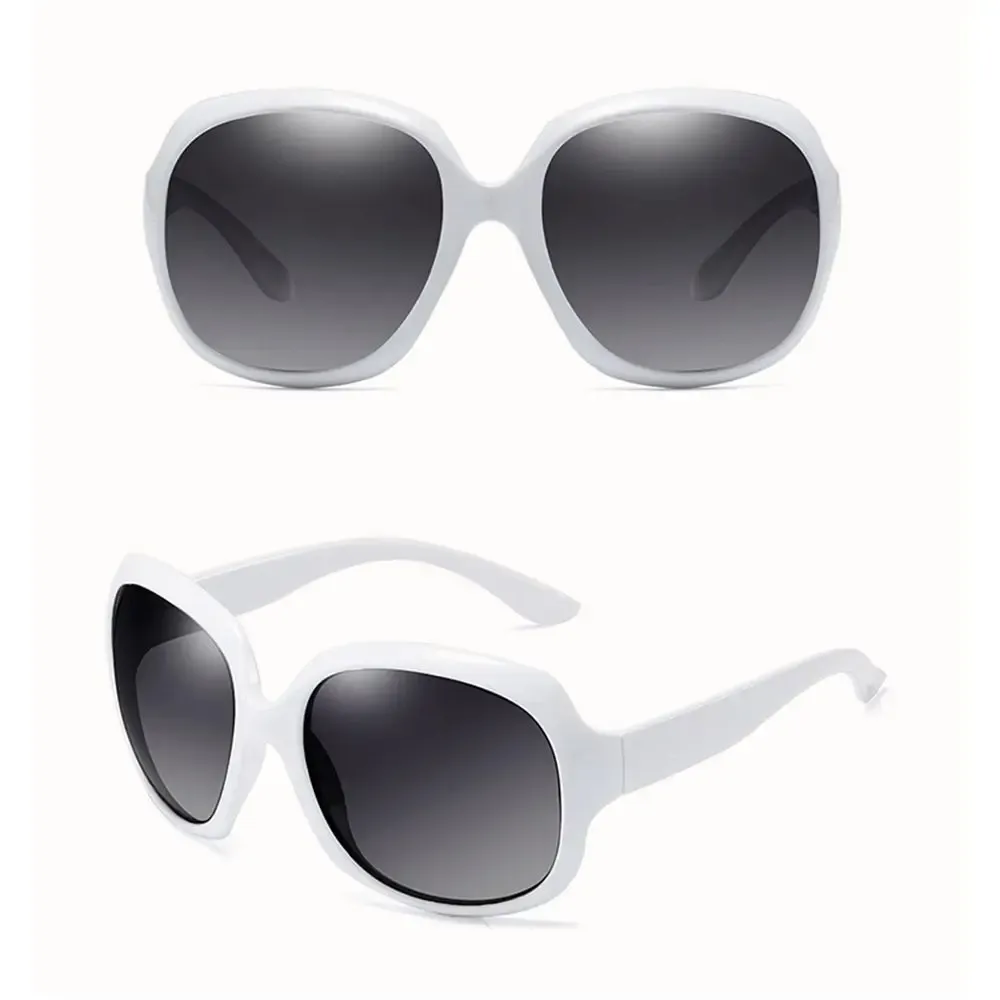 Lunettes de soleil polarisées carrées surdimensionnées, protection UV400, style vintage 7