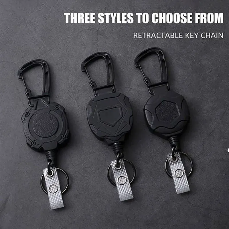 Porte-badge rétractable robuste avec clip 6