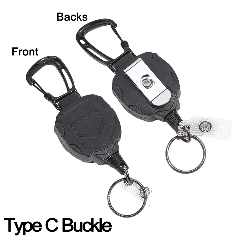 Porte-badge rétractable robuste avec clip 10