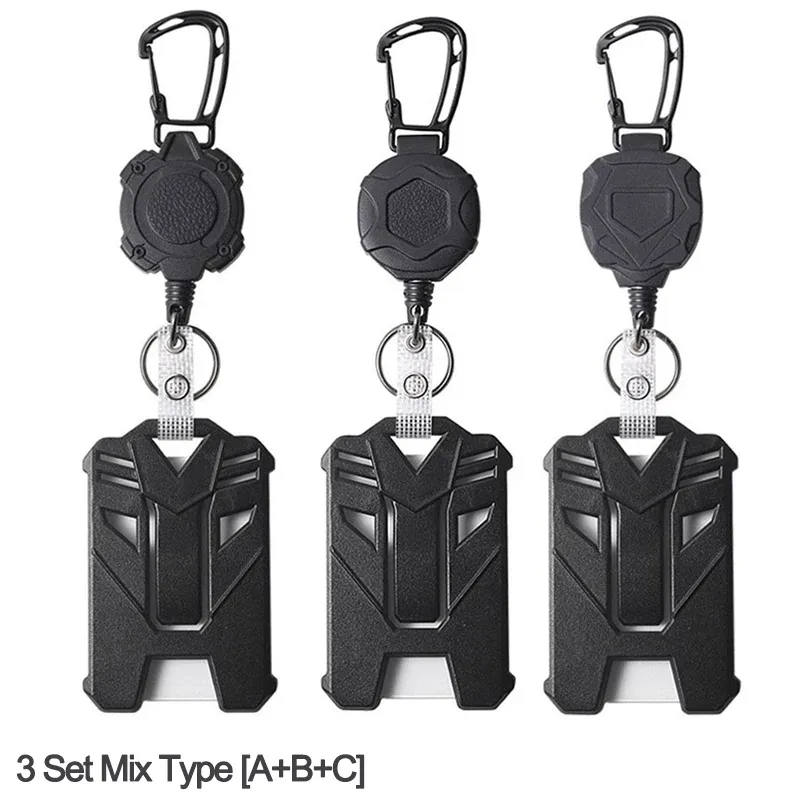 Porte-badge rétractable robuste avec clip 9