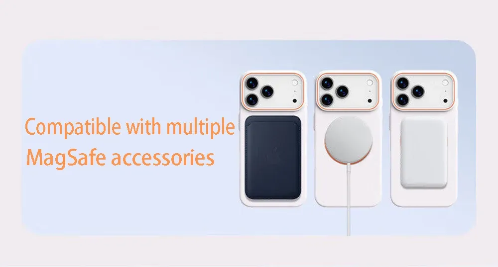 Finition premium de la coque Magsafe