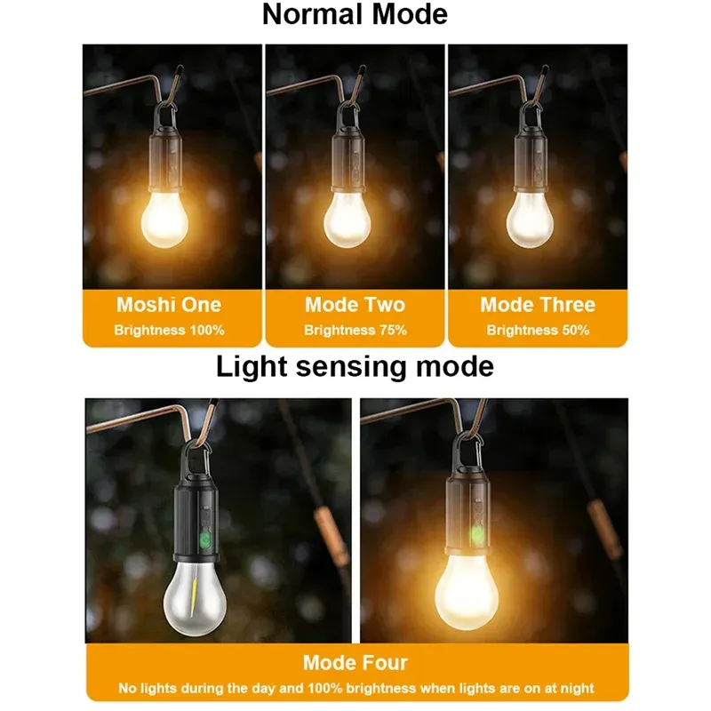 Lampe solaire de camping, utilisation extérieure