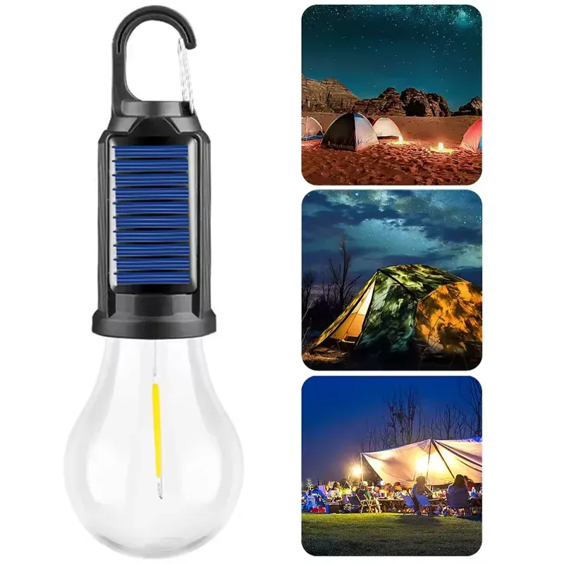 Lampe solaire de camping, ambiance finale
