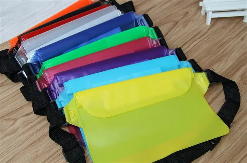 Sac étanche en milieu aquatique