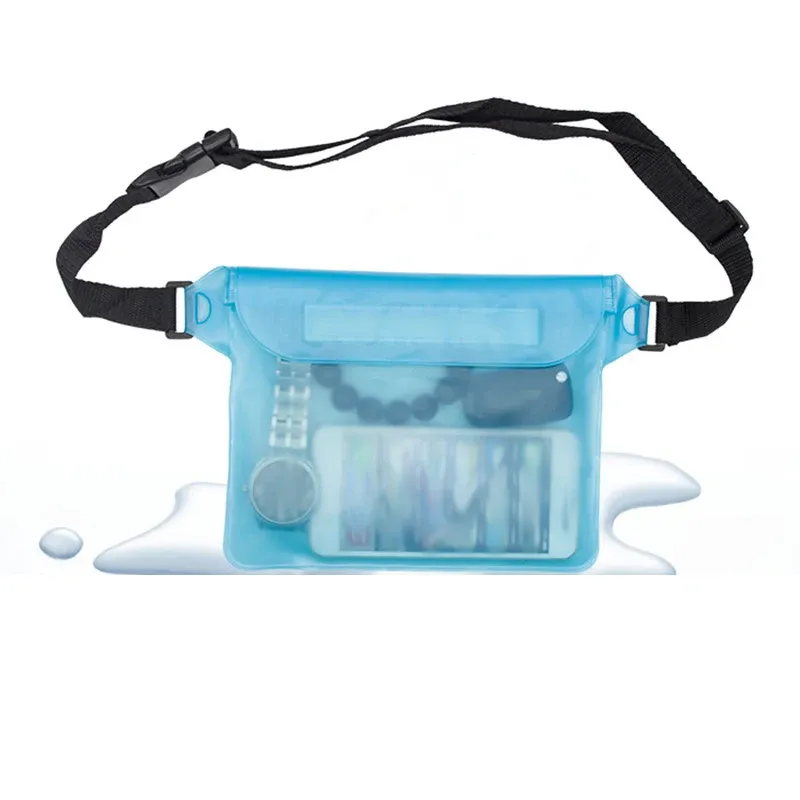 Sac étanche vu de côté