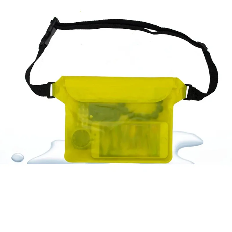 Sac étanche en situation de voyage