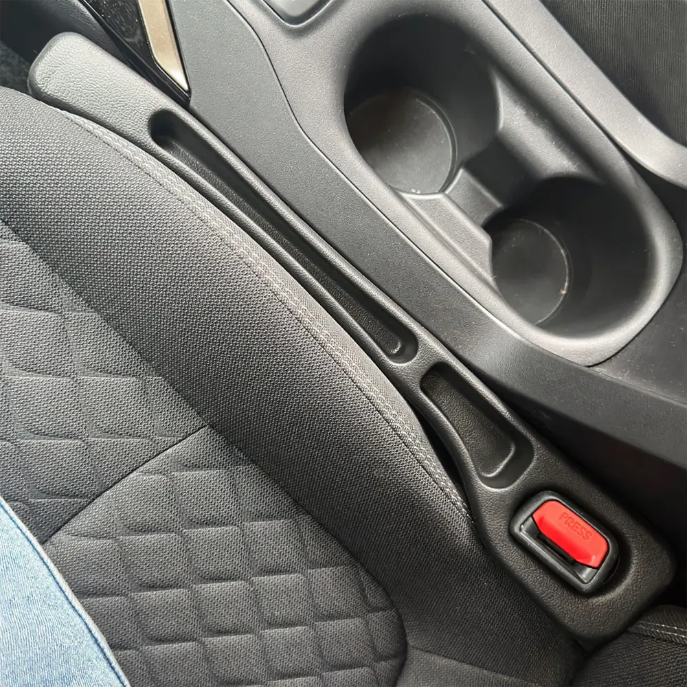 Remplisseur d'espace pour siège de voiture en situation d'utilisation