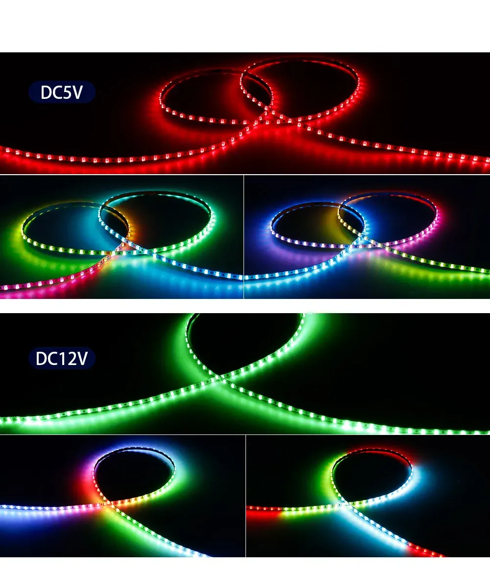 Éclairage LED adressable en détail