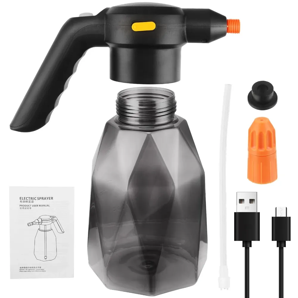 Pulvérisateur d'eau électrique sans fil rechargeable pour jardin et plantes 7