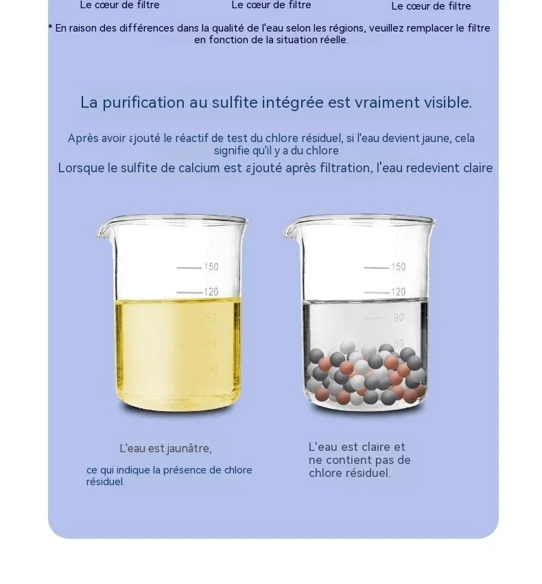 Ambiance douche avec pommeau autonettoyant