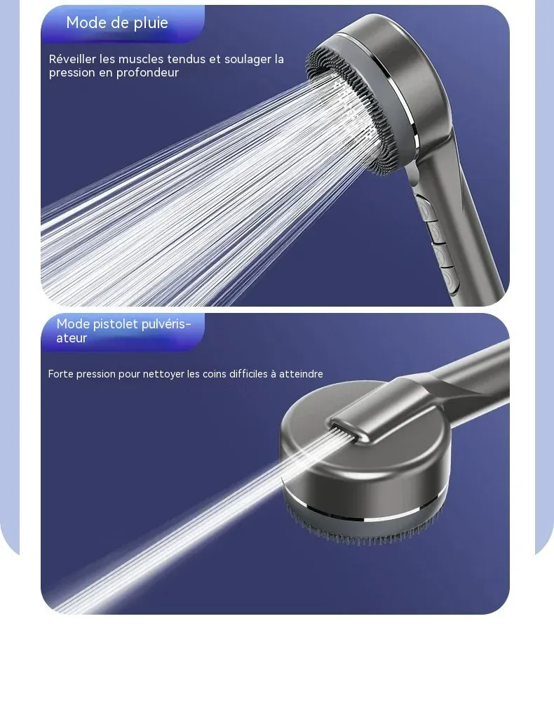Pommeau de douche, vue d'ensemble