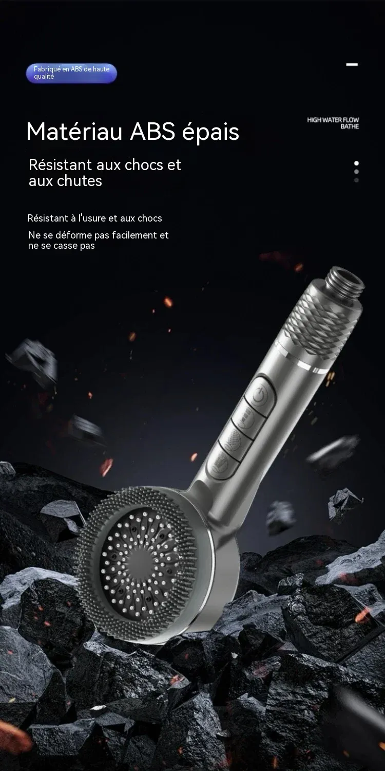 Pommeau de douche, mise en valeur du produit