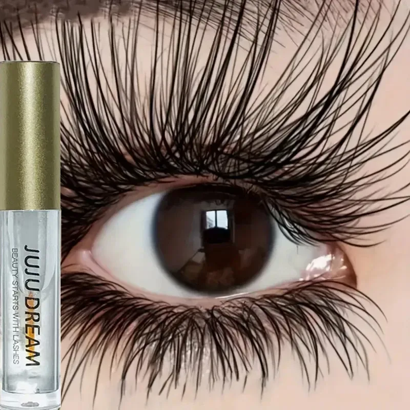 Sérum de croissance des cils – Allongement rapide, courbure, épaississement, imperméable, longue tenue, doux, certifié, unisexe 7