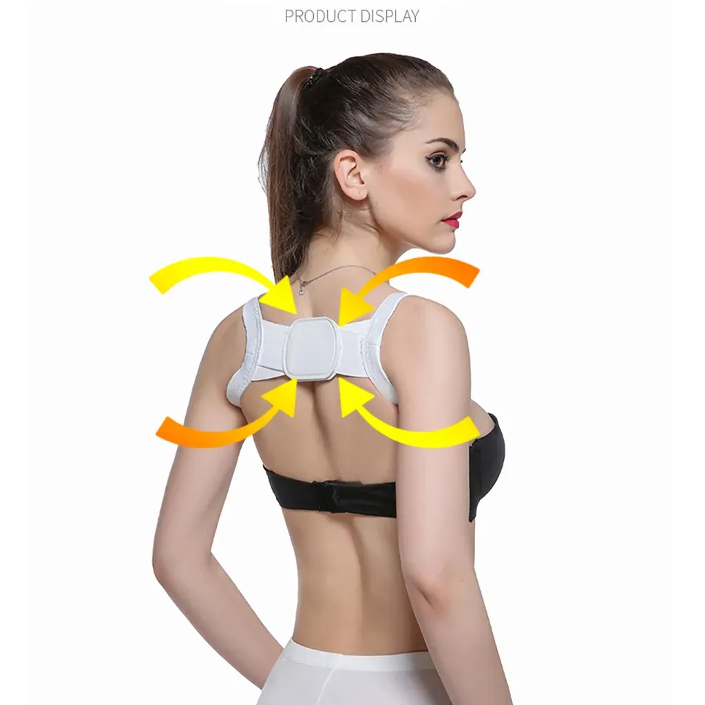 Correcteur de posture réglable, finition et ajustement