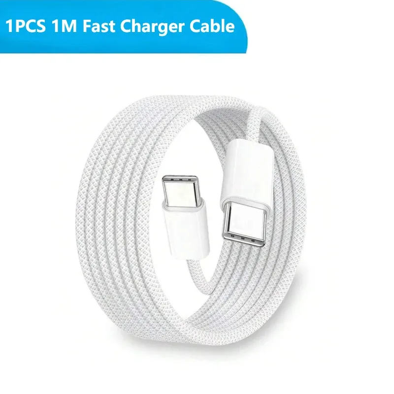 Chargeur USB-C GaN 240 W à charge rapide PD 3.0 et QC 3.0 pour iPhone 12 à 17 Pro Max, Xiaomi Poco et iPad 7
