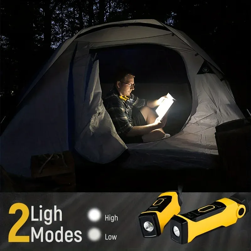 Lampe de lecture LED rechargeable portée autour du cou