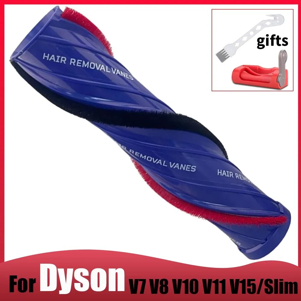 Pour Dyson V7, V8, V10, V11, V12 : brosse à rouleau à entraînement direct et tête de nettoyage Motorbar Slim, pièce de rechange, sans couvercle latéral - Image 1