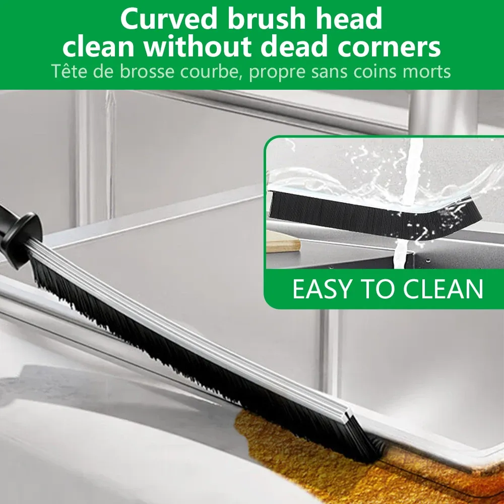 Brosse de nettoyage à poils durs pour joints, interstices et rainures, idéale pour carrelage, cuisine et salle de bain 5