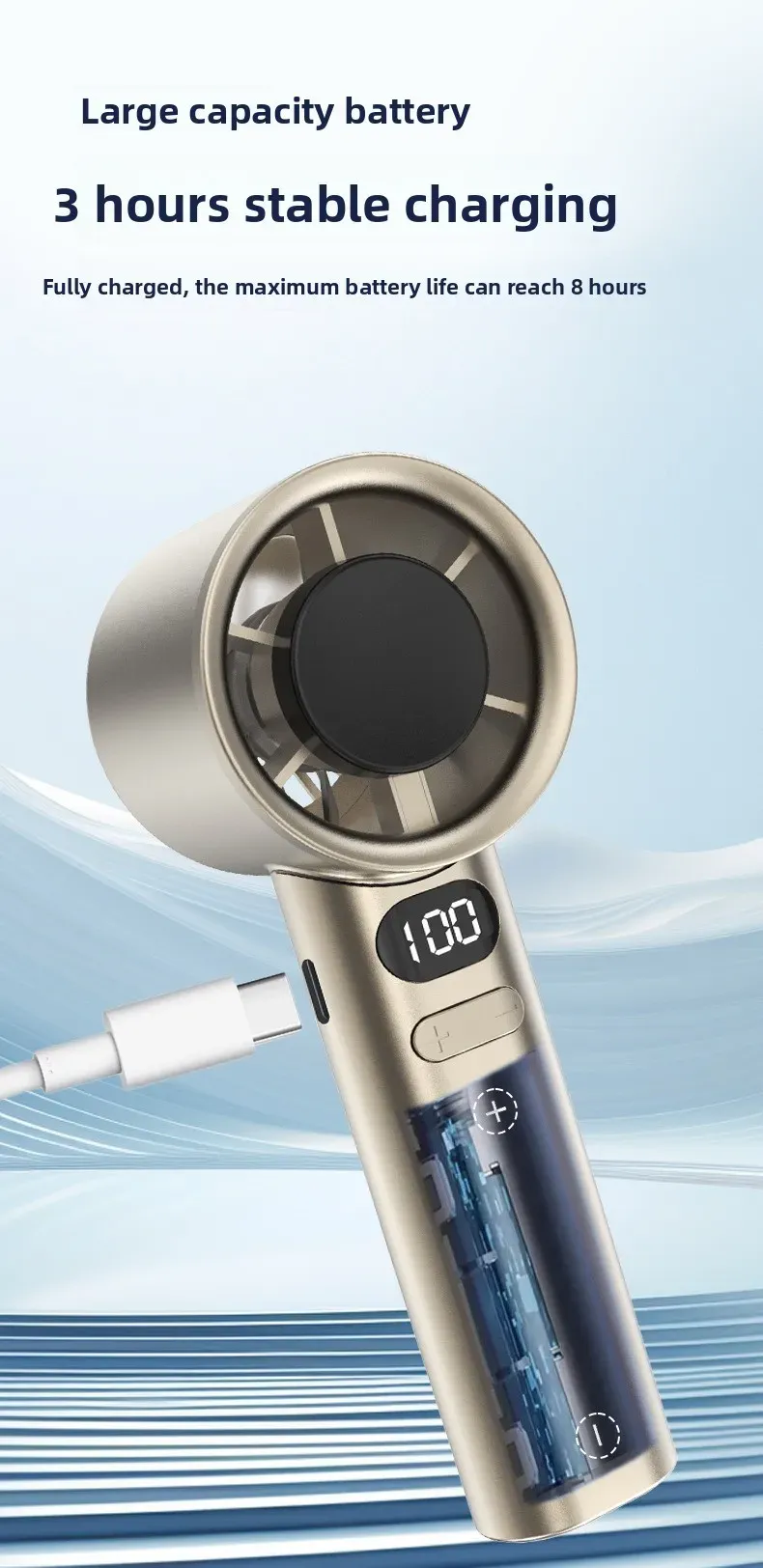 Finition et matériaux du ventilateur