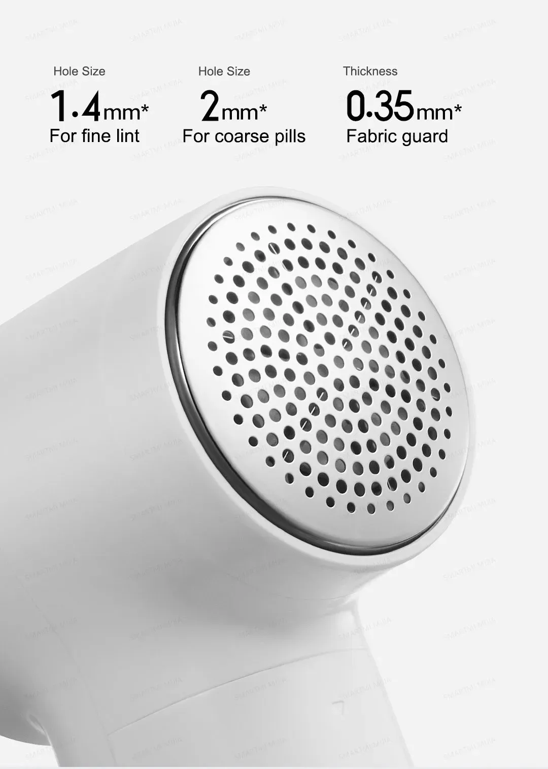 Protection en tissu alvéolé du MIJIA Lint Remover 2