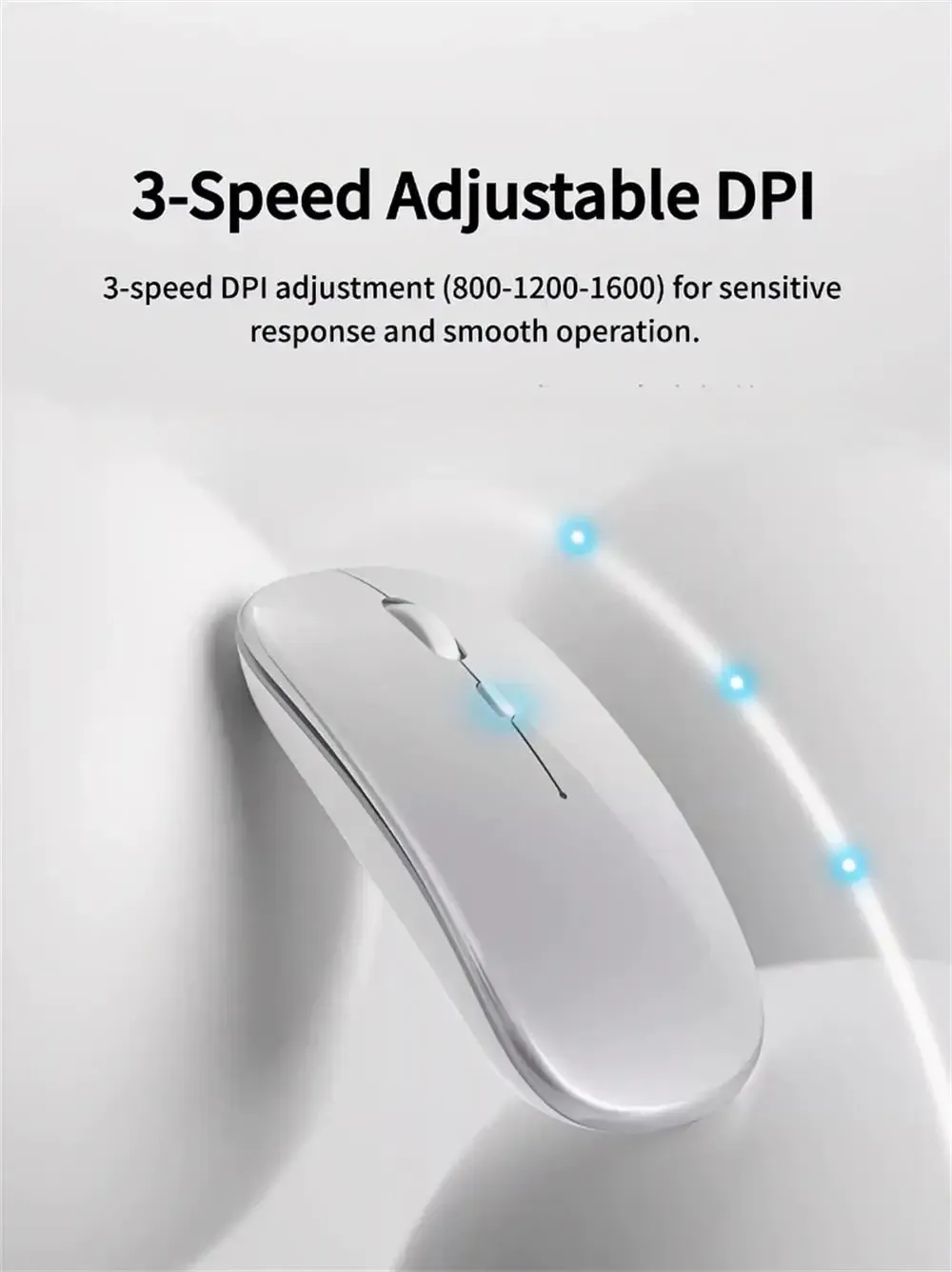 Souris sans fil silencieuse NexusClick