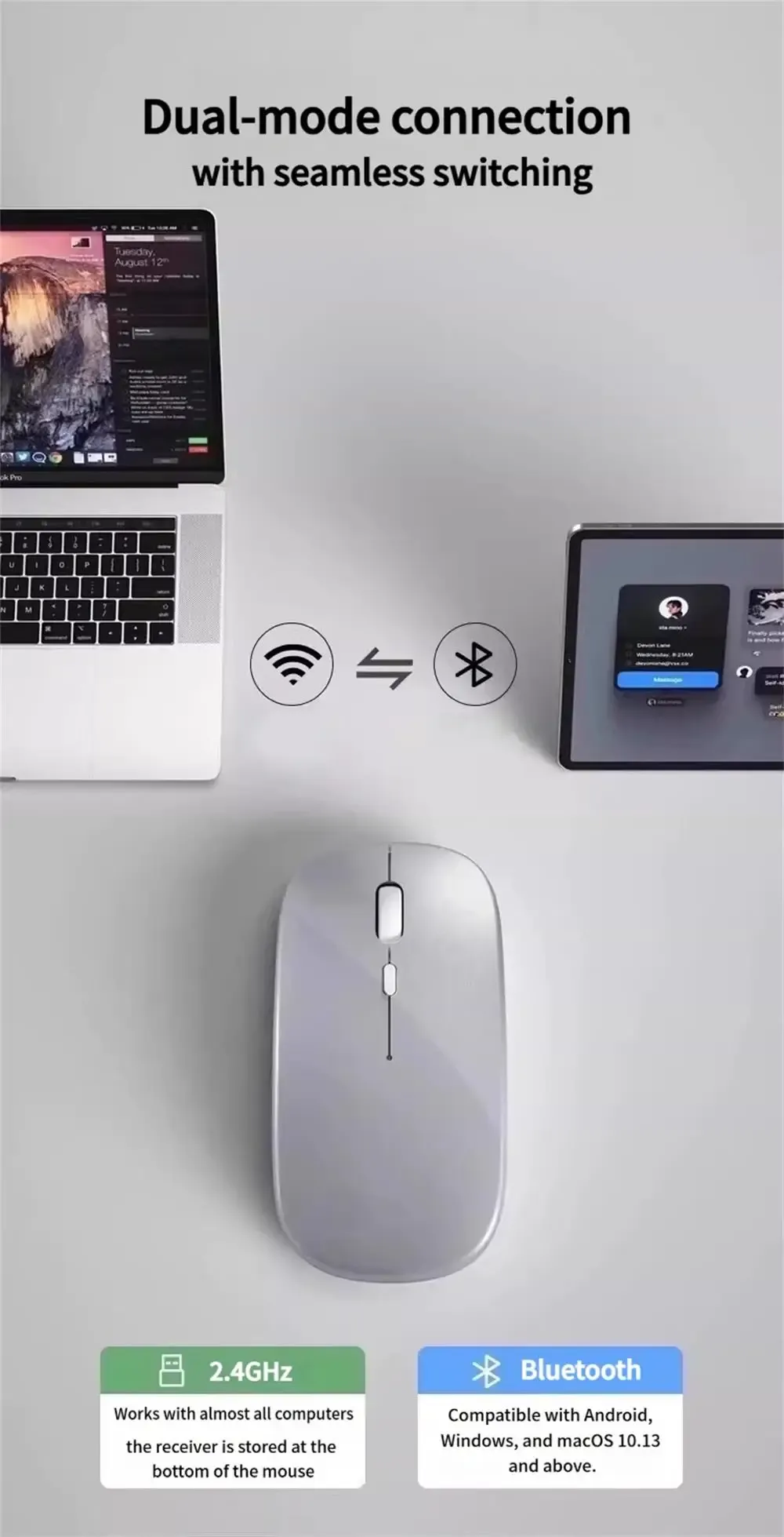 Ensemble clavier et souris NexusClick