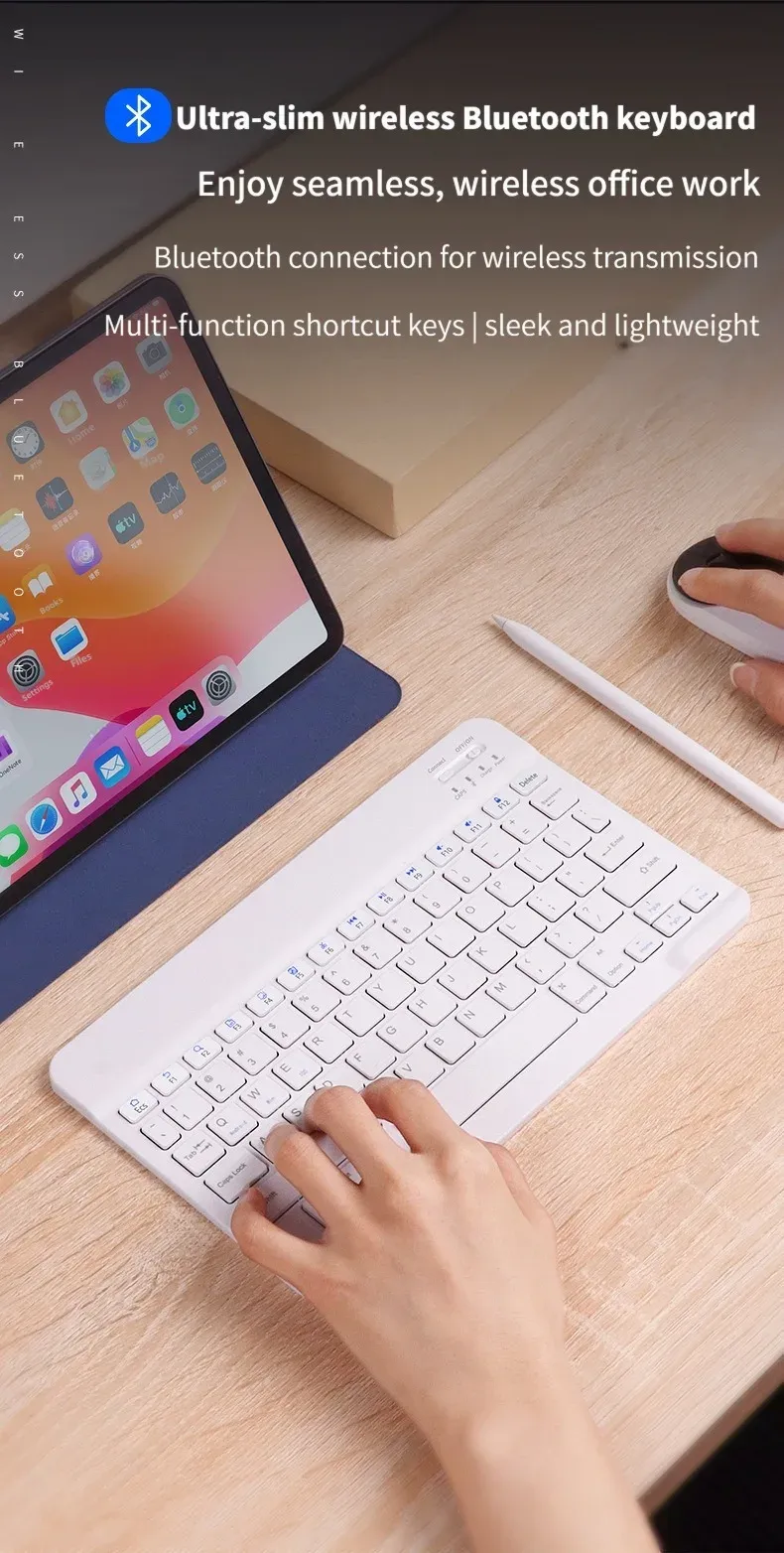 Clavier Bluetooth NexusClick, vue d'ensemble