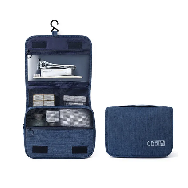 Grande Trousse de Toilette Cosmétique Unisexe, Organiseur de Voyage pour Maquillage et Accessoires de Toilette 8