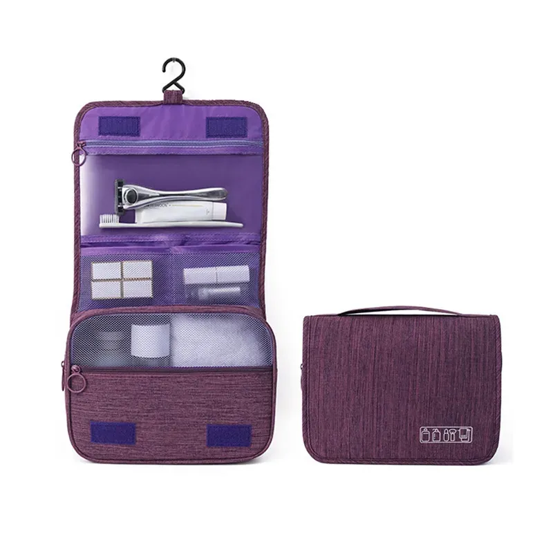 Grande Trousse de Toilette Cosmétique Unisexe, Organiseur de Voyage pour Maquillage et Accessoires de Toilette 11