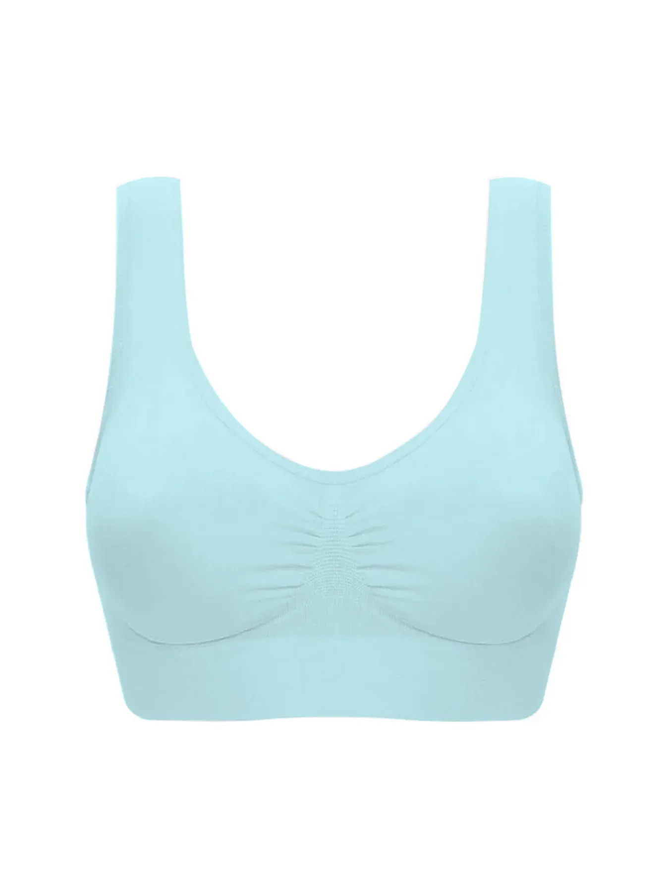 Soutien-gorge push-up sexy pour femme, grande taille, dos nu, sans armatures, sans couture et respirant, 1 pièce, réf. WFWS01 18