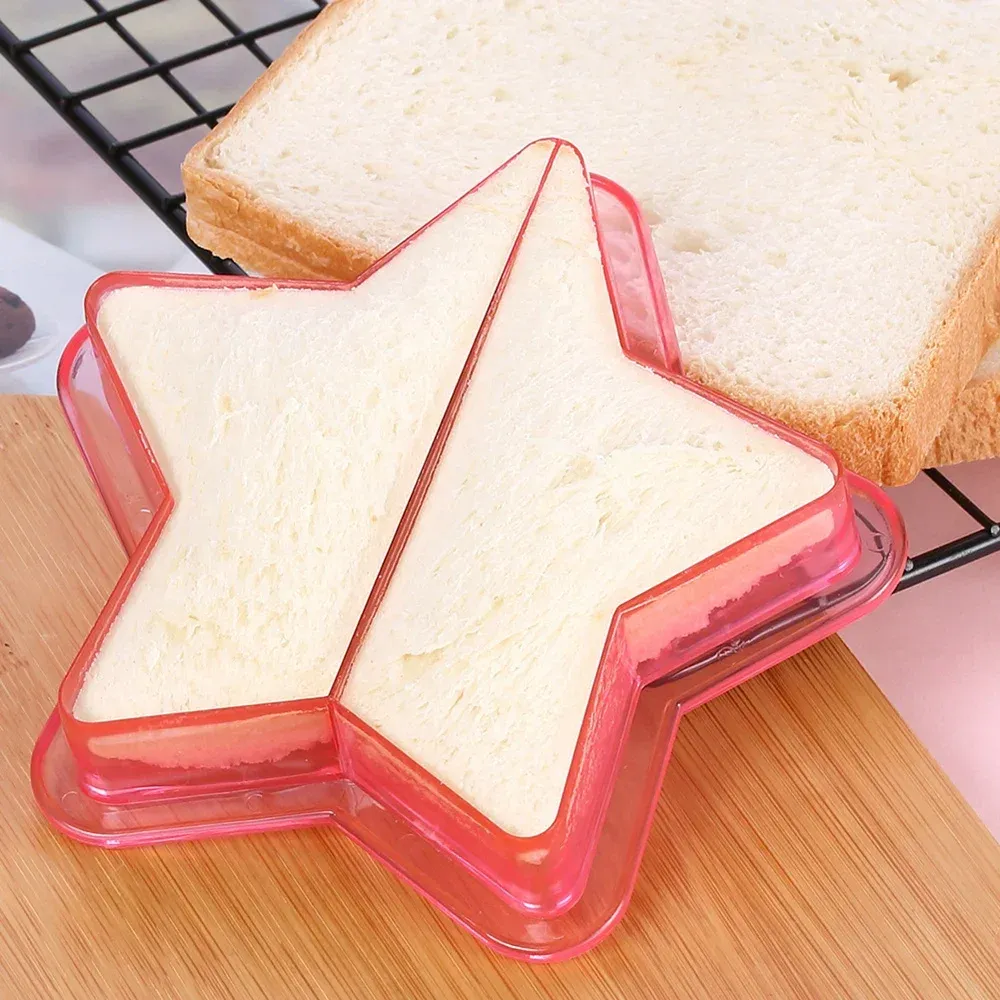 Découpe-sandwich pour enfants, emporte-pièce moule à pain et biscuits pour boîte à goûter 9