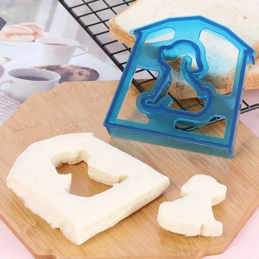 Découpe-sandwich pour enfants, emporte-pièce moule à pain et biscuits pour boîte à goûter 12