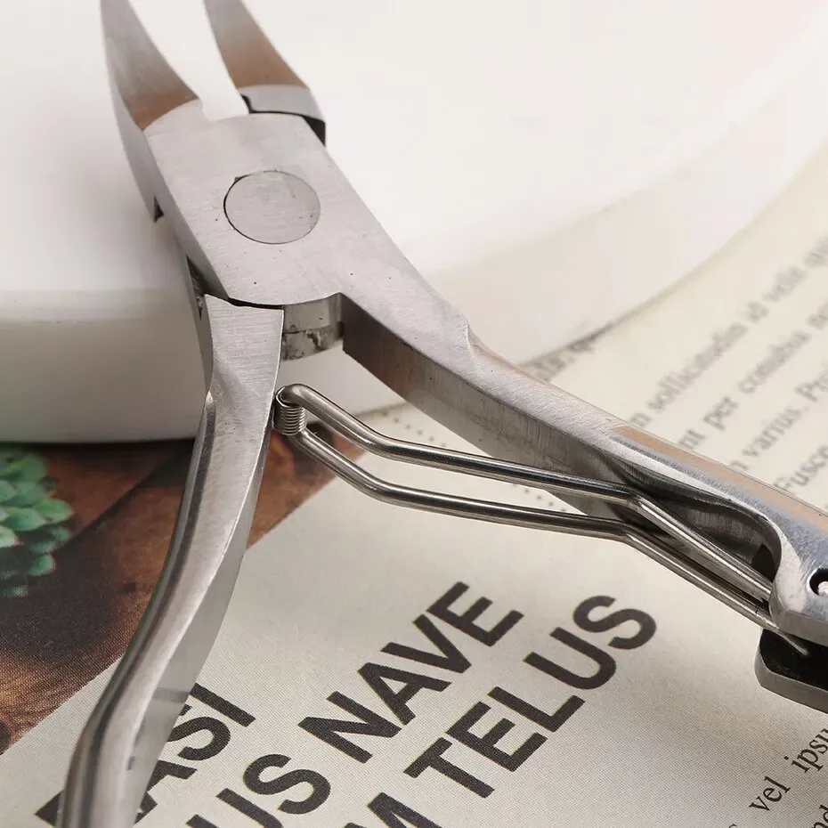 Coupe-ongles en acier inoxydable, vue complémentaire