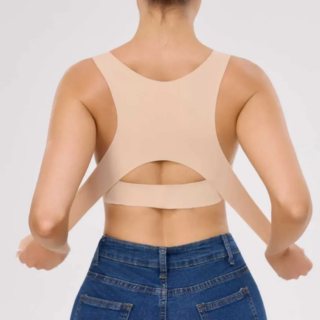 Soutien-gorge correcteur de posture à fermeture avant, sans coutures et sans armatures 4