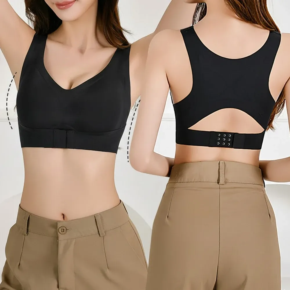 Soutien-gorge correcteur de posture à fermeture avant, sans coutures et sans armatures 6